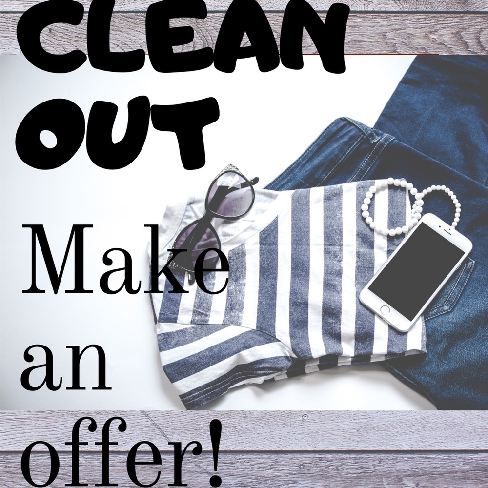 Closet clean out!